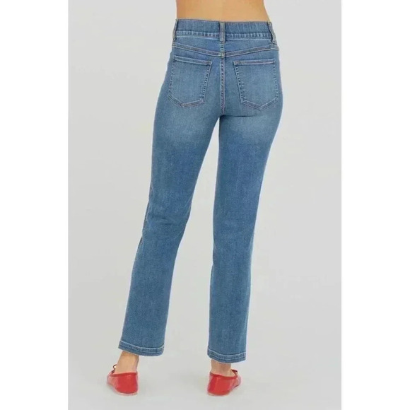 SPANXshape EveryWear Straight Leg Jegging Jeans in Vintage Indigo size L EUC - Picture 8 of 14